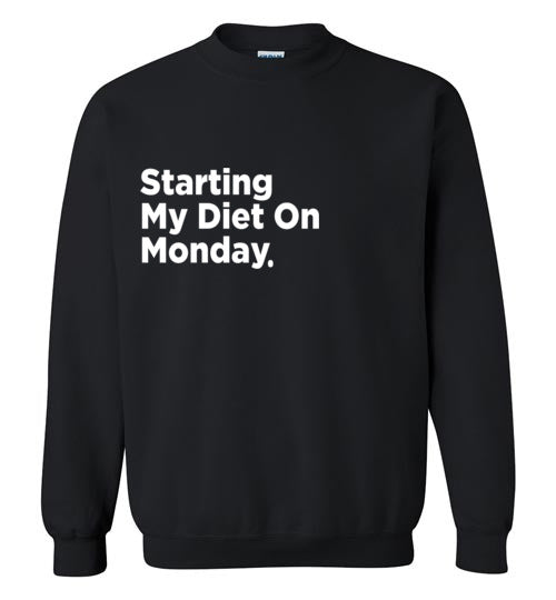 Starting My Diet On Monday